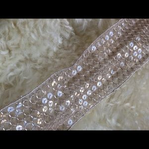 All the sequins tie/scarf